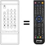 Replacement remote control 2155