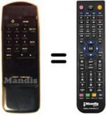 Replacement remote control UFD 92