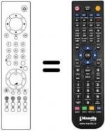 Replacement remote control Sharp 21 LT 45S(IT)