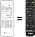 Replacement remote control 290P-014A5