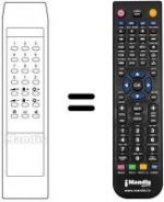 Replacement remote control MG 2163