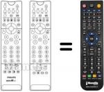 Replacement remote control Aristona 28 PW 9545 / 19