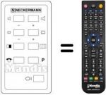 Replacement remote control 3402 / 0160.37