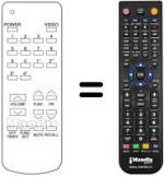 Replacement remote control 37SYCE-5
