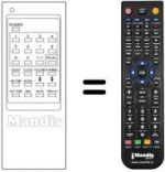 Replacement remote control TM 07