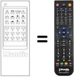 Replacement remote control Samsung CF 346 Z