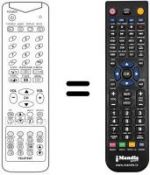 Replacement remote control 3F14-00048-140