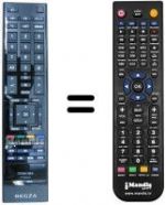 Replacement remote control Toshiba 46 WL 753