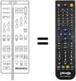 Replacement remote control 660.01.0192