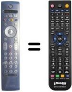 Replacement remote control Philips 42 PF 9967 D