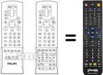 Replacement remote control Aristona 42 PW 9982