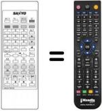 Replacement remote control 4AA4U1T0079