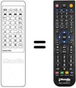 Replacement remote control 4AA4U1T0102
