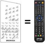 Replacement remote control 660.01.0183
