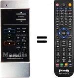 Replacement remote control 56.39791