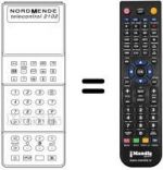 Replacement remote control TELECONTROL 2102