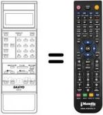 Replacement remote control 613.113.5949