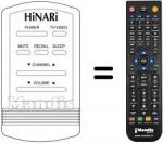Replacement remote control CT 16