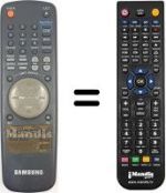 Replacement remote control Samsung SV-35 XK