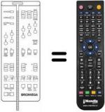 Replacement remote control 660.01.0191