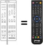 Replacement remote control 660.01.0194