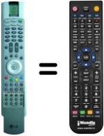 Replacement remote control LG RZ-37LZ31