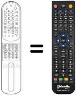 Replacement remote control LG CB 21Q20 ET