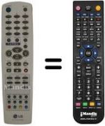 Replacement remote control LG 29 FB 51RQ