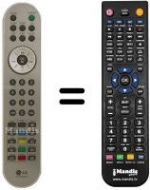 Replacement remote control LG RZ-17LZ20