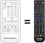 Replacement remote control 701 308 075