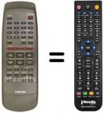 Replacement remote control VT-71