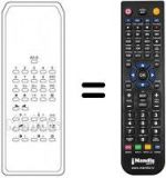 Replacement remote control Pathé Cinema 6385