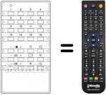 Replacement remote control 86040