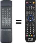 Replacement remote control 8622 661 50211