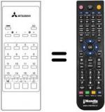 Replacement remote control 939P-05501