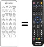 Replacement remote control 939P-05701