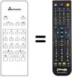 Replacement remote control 939P-150A4