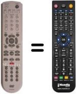 Replacement remote control 97P1RA2FB