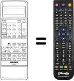 Replacement remote control A07915