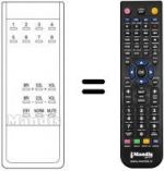 Replacement remote control A510710