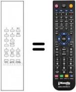 Replacement remote control A512220