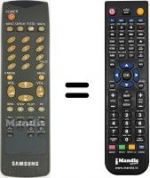 Replacement remote control AA59-10093 Y