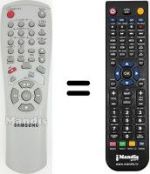 Replacement remote control Samsung SV-430 F