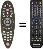 Replacement remote control Alice ALICE HOME TV