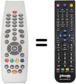 Replacement remote control AURIGA ARIES 500