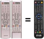 Replacement remote control Samsung PS-42P3S