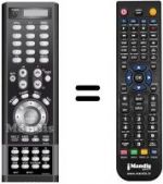 Replacement remote control Samsung LE 40M61B