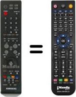 Replacement remote control Samsung PS 50Q7HDX