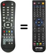 Replacement remote control United UTV 21X83 D