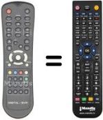 Replacement remote control OPTEX BT6600-TS